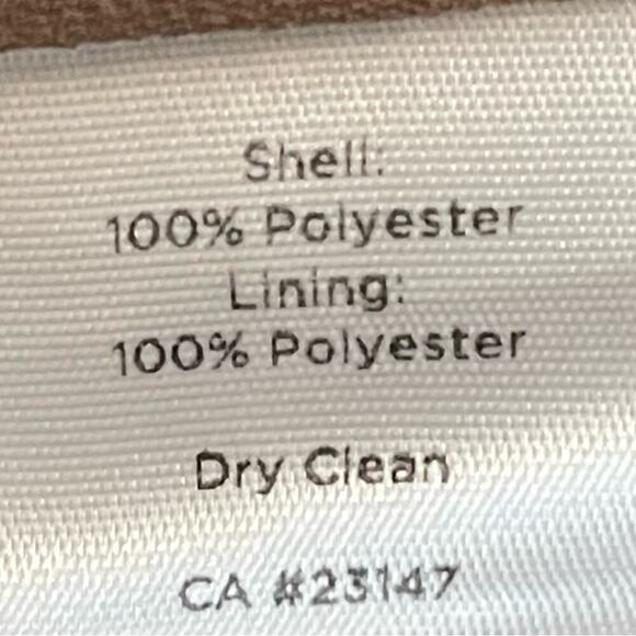 Talbots Sheer Brown Tan Animal Print Date Night Print Ruffled Skirt NWOT Size 14 - Picture 9 of 11